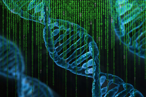 Artist illustration of genetics by "The Digital Artist" on Pixabay.