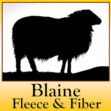Blaine Fleece & Fiber Logo