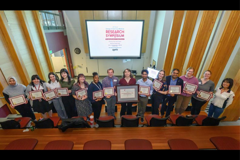 Group photo of winners.