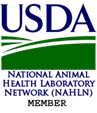 USDA National Animal Health Laboratory Network icon.