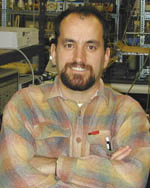 Haluk Beyenal with arms crossed.