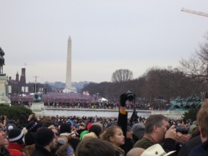 Inauguration Crowd - Picture provided by Chancellor Mel Netzhammer.