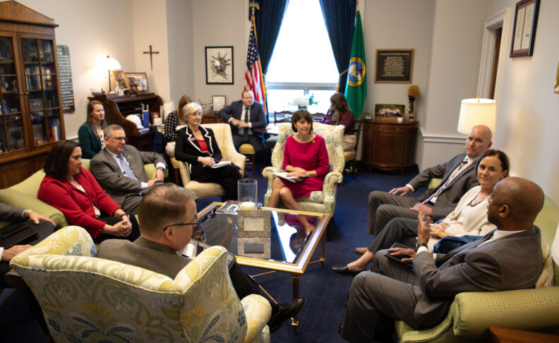 WSU leaders meeting with U.S. Rep. Cathy McMorris Rodgers