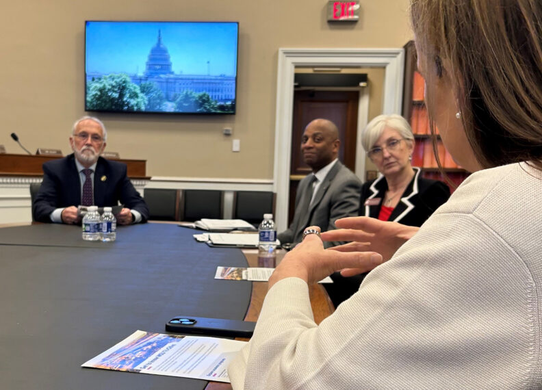 WSU leaders meeting with Congressman Dan Newhouse