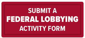 Click here to submit a Federal Lobbying Activity Form
