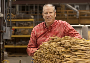 Michael Wolcott in a WSU lab