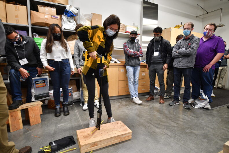 Undergraduate students at the SST Symposium