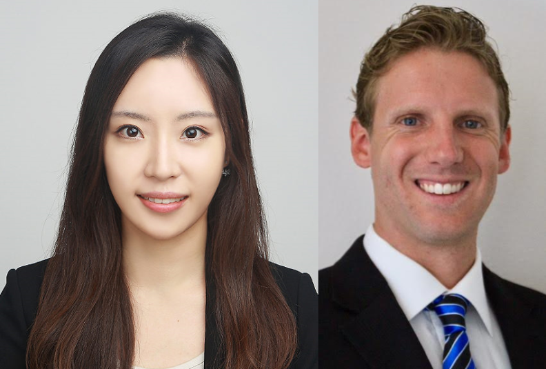 Jiyun Lee and Chris Motter