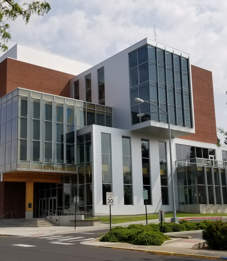 Photo of the PACCAR building on WSU Pullman campus