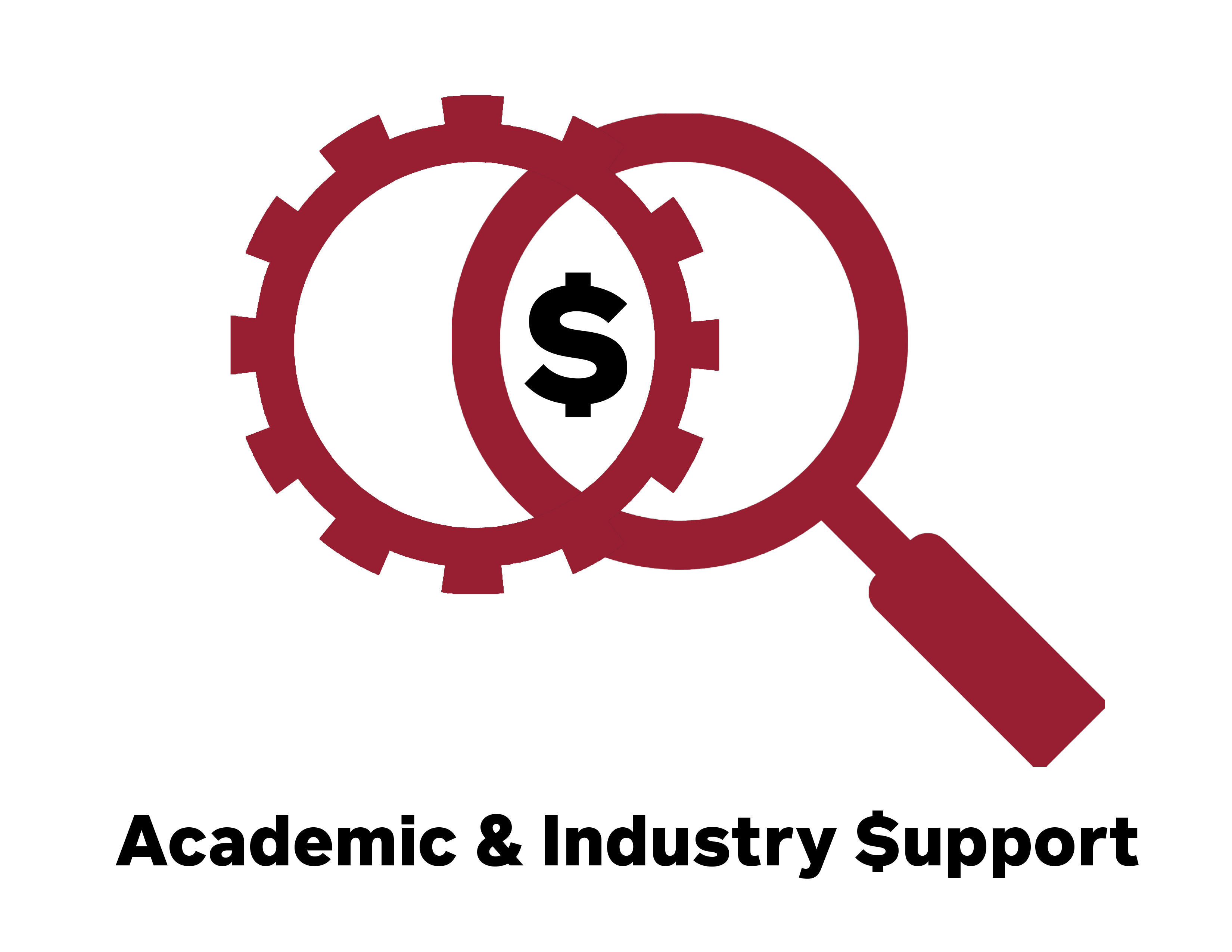 Gear and Magnify icon