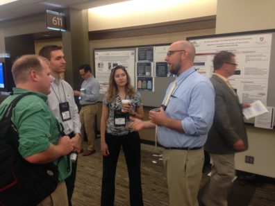 Allison and Phil network at the LSINW event.