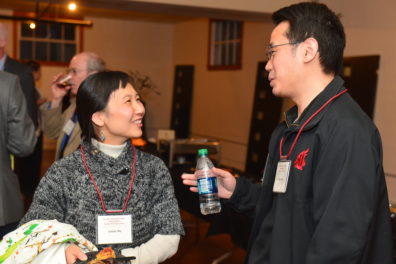 Lewis Lee presents a talk titled, ÒIntellectual Gold: Ideas Are the WorldÕs Most Valuable and Renewable Asset" on Wednesday, March 23, 2016 at the Crimson Commerce Club (formerly the National Guard Armory) in Pullman. The talk was hosted by the Entrepreneurial Faculty Ambassadors. Lee, a Washington State alumnus, is the co-founder of Lee & Hayes, a firm specializing in Intellectual Property counseling, IP portfolio development, and commercialization of IP.