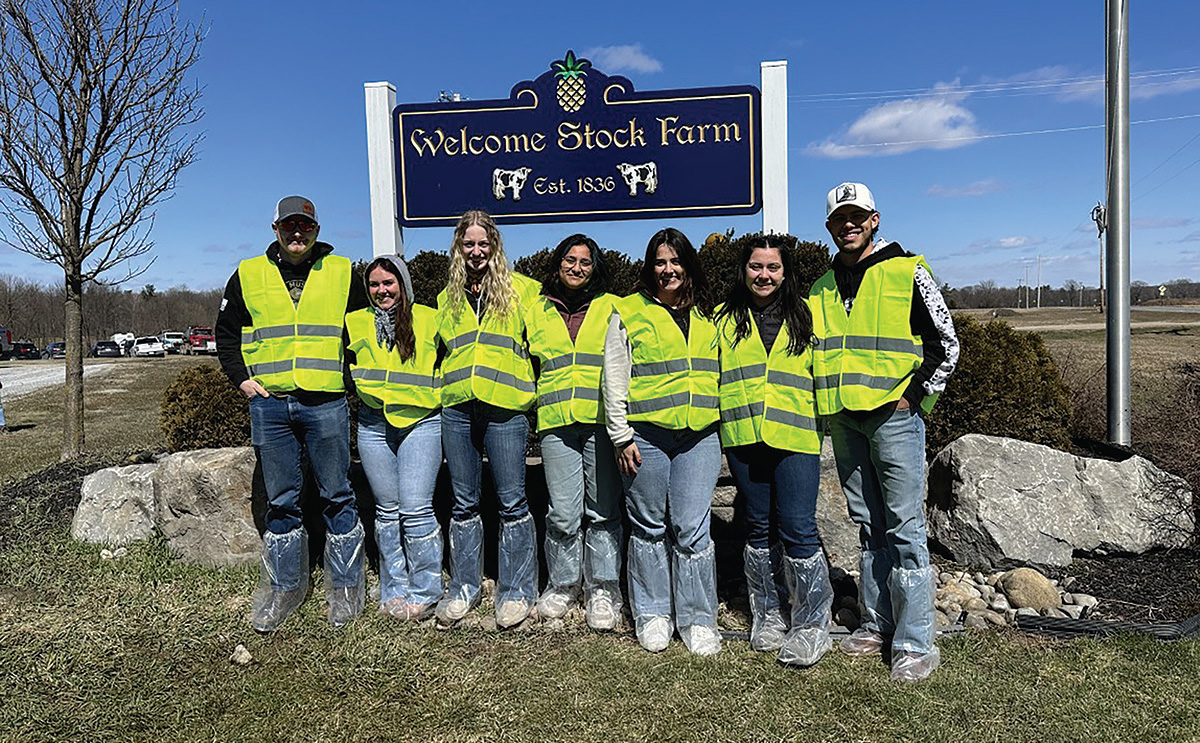 Dairy Challenge Team members 2023