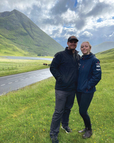 Farrahn and Tanner Olson