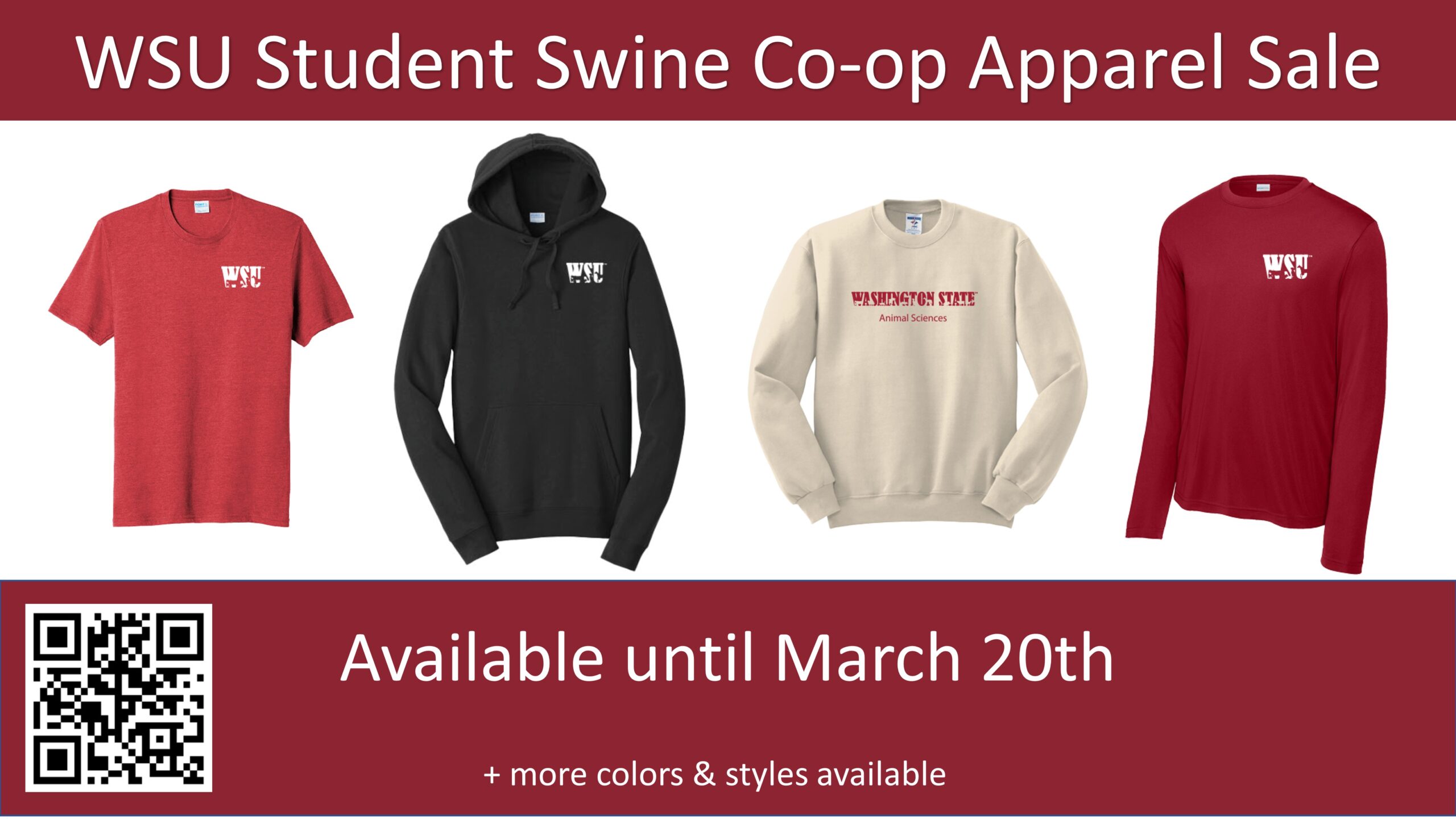 Swine Co-op Apparel Sale flyer