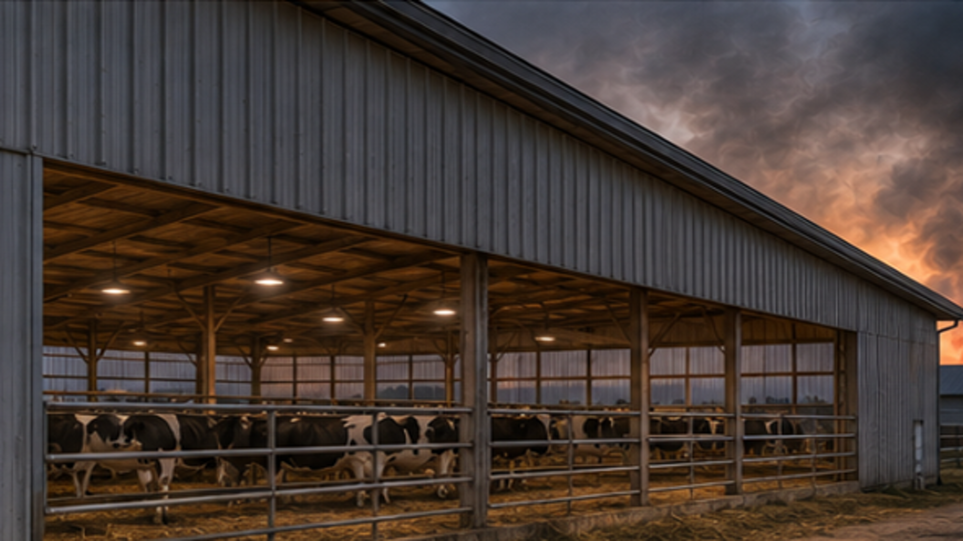Dairy barn