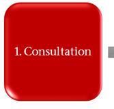 Step 1. Consultation. Move right to next step.