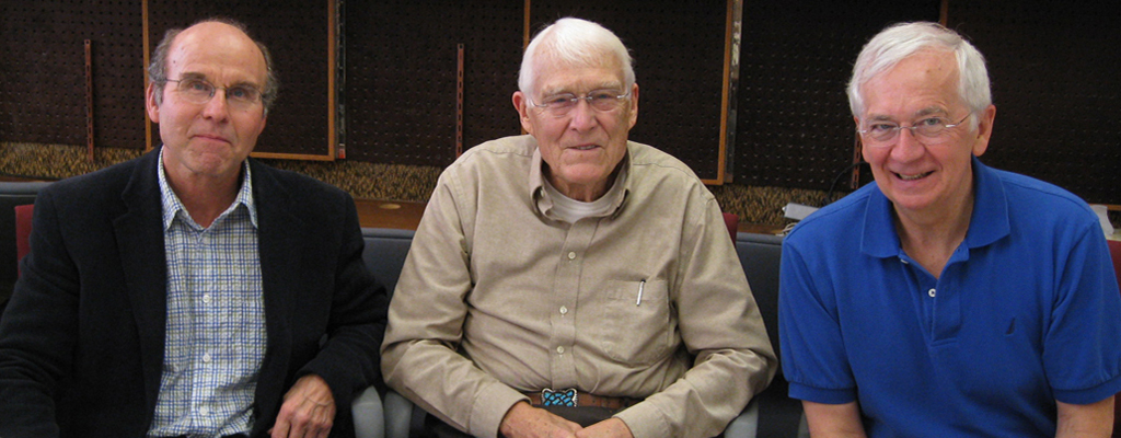 John Tarnai, James Short, and Don Dillman sitting down.