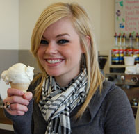"This scholarship will relieve some of the burdens and stress of my financial needs...With assistance from the WSU Creamery Scholarship, it will be able to help broaden my horizons." WSU Creamery Development Fund Scholarship recipient Mikaela Easter.