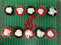 Cardinal and Chocolate Beet Cupcakes