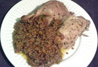 Photo of Stewed Duck with Lentils