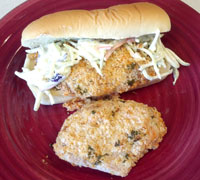 Photo of Baked Buffalo Chicken Hoagies