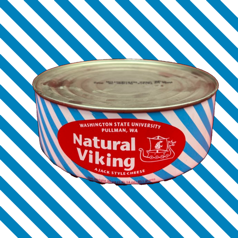 Can of Viking cheese