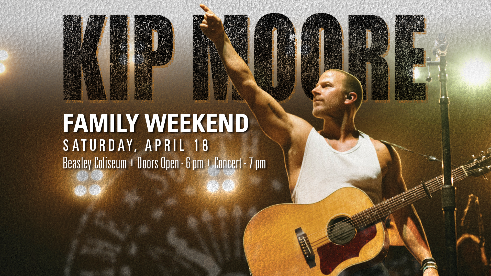 Kip Moore Family Weekend Show