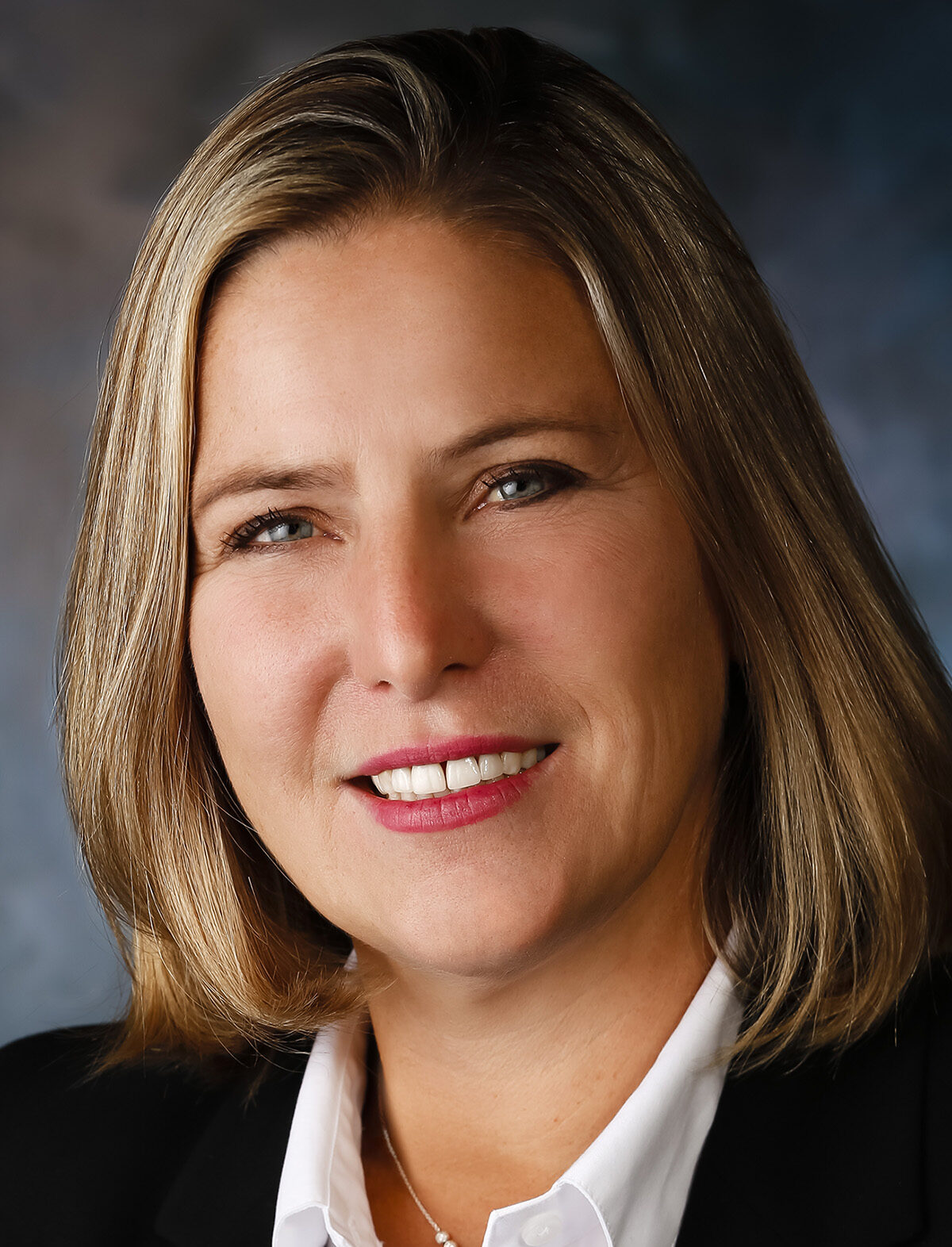 A portrait of Jill McCluskey.