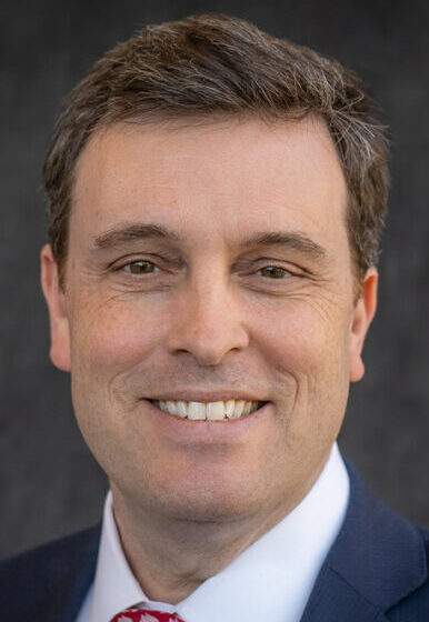 A portrait of Jim Record.