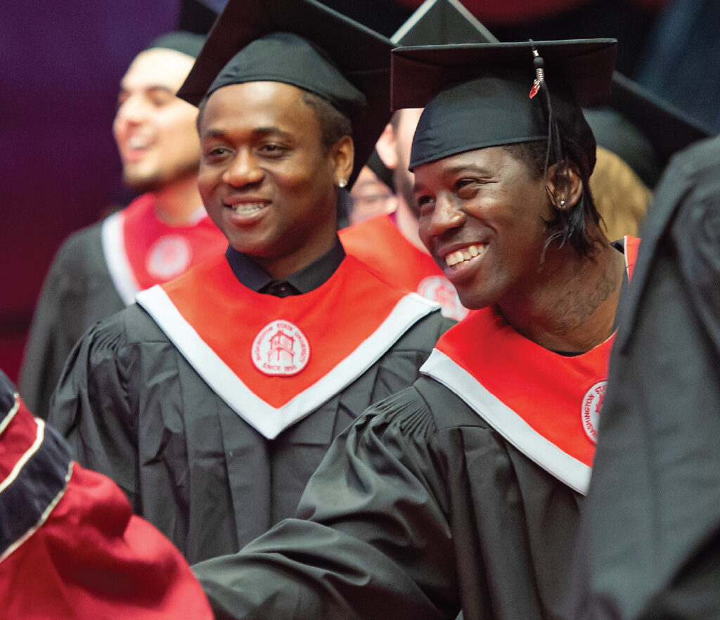 WSU students graduating