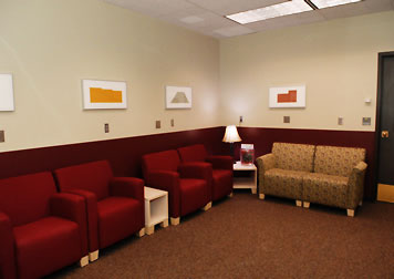 The Emeritus Society's lounge.