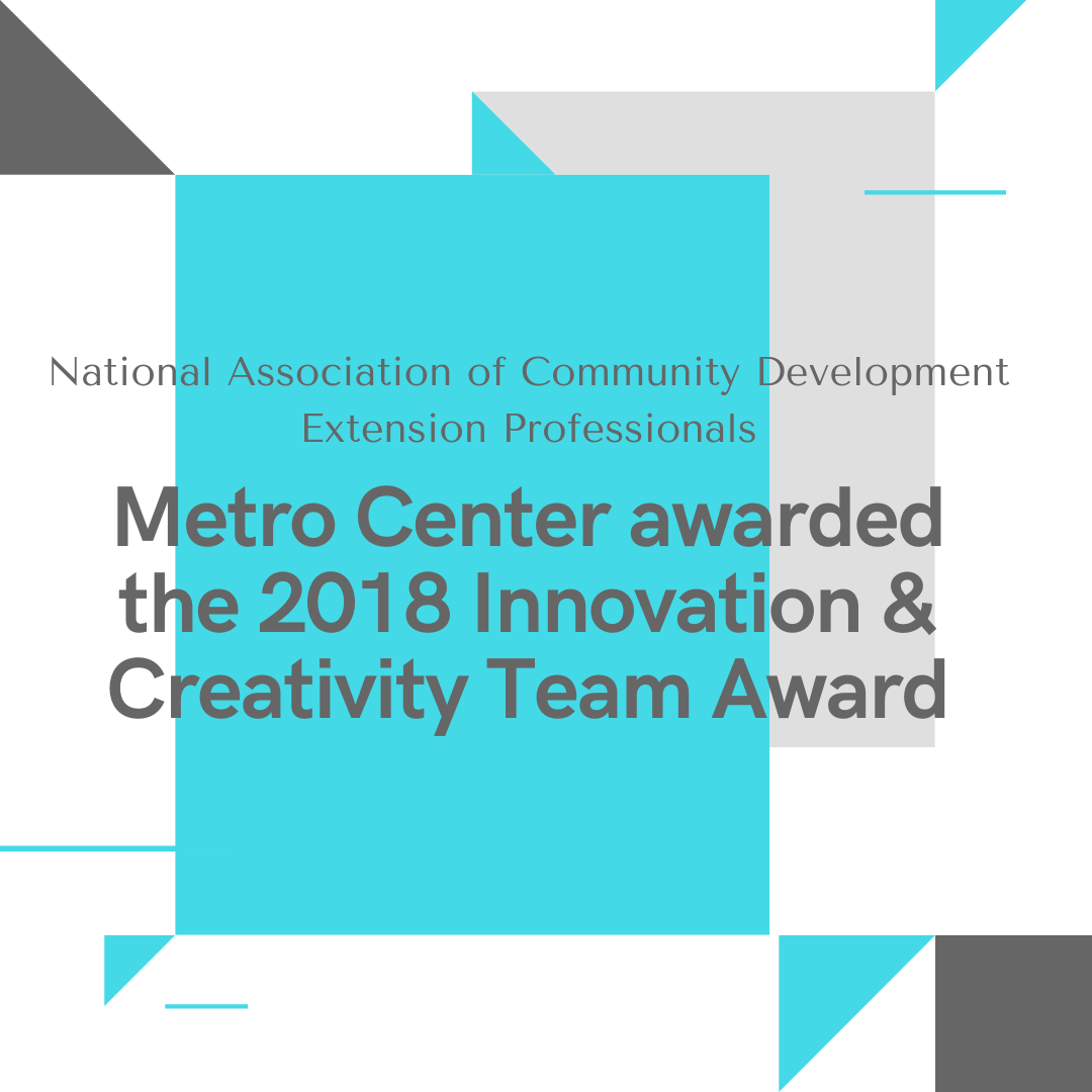 Nat Assoc of Community Development Professionals Award