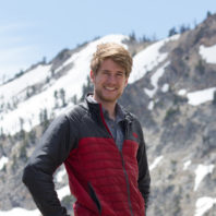 Dylan Quinn in a snowy landscape