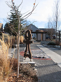 Sculpture in the sun garden