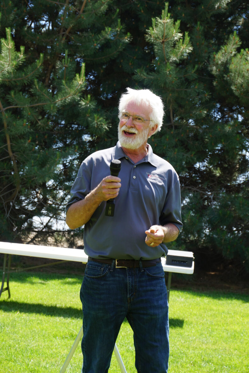 Jim Harsh giving an update.