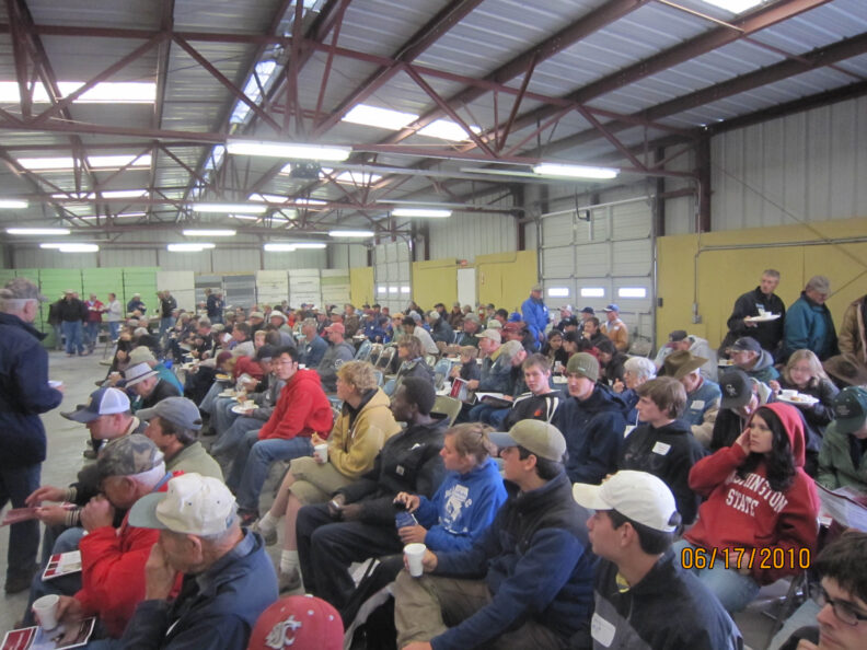 Crowd at 2010 Field Day.