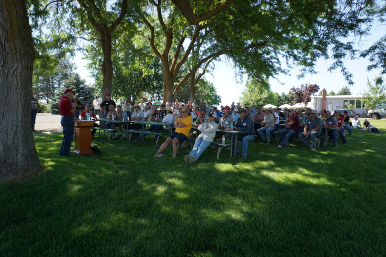 Dean Mittelhammer giving his presentation.