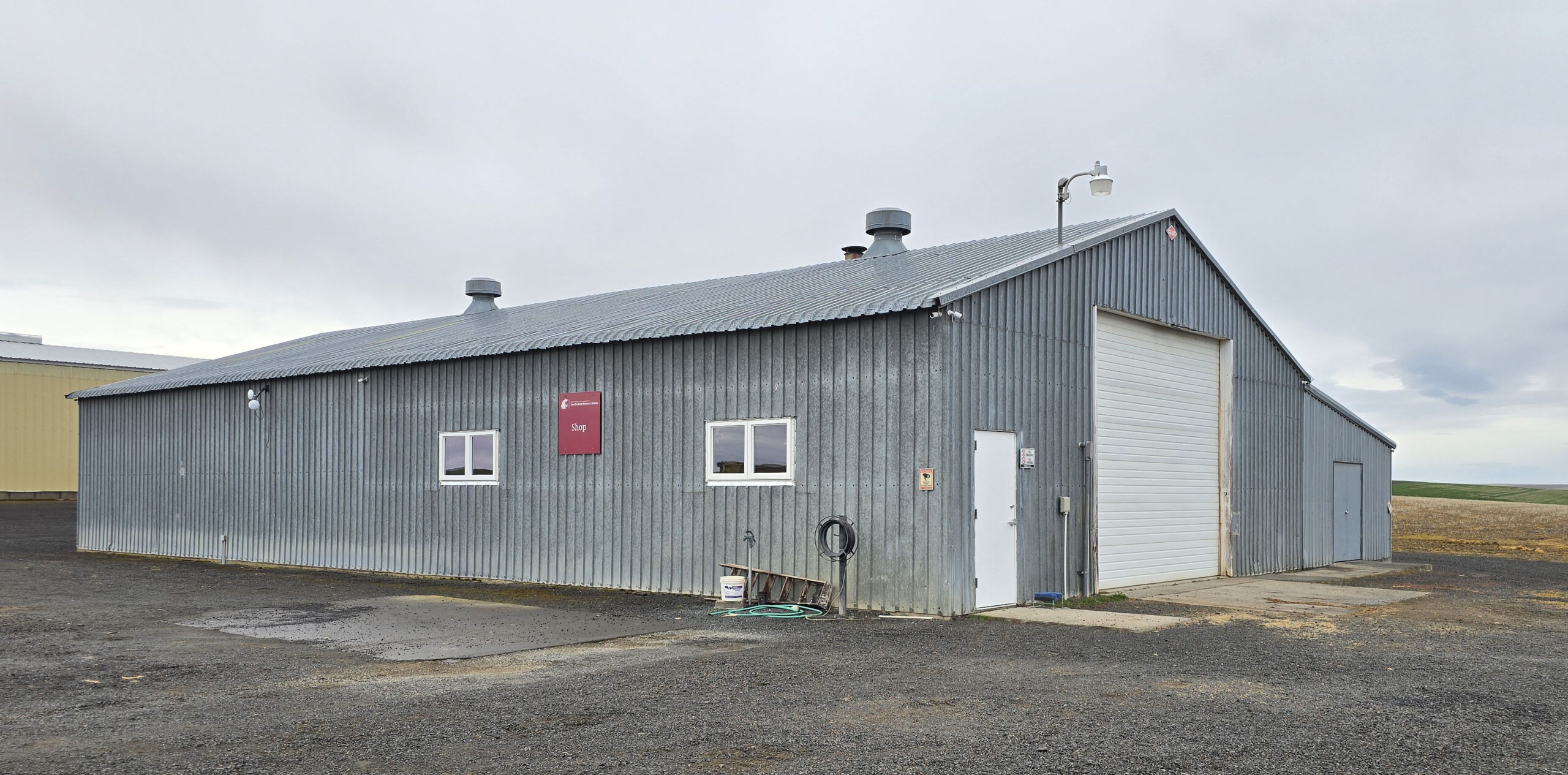 Shop with a sign with the WSU logo that says "Shop."