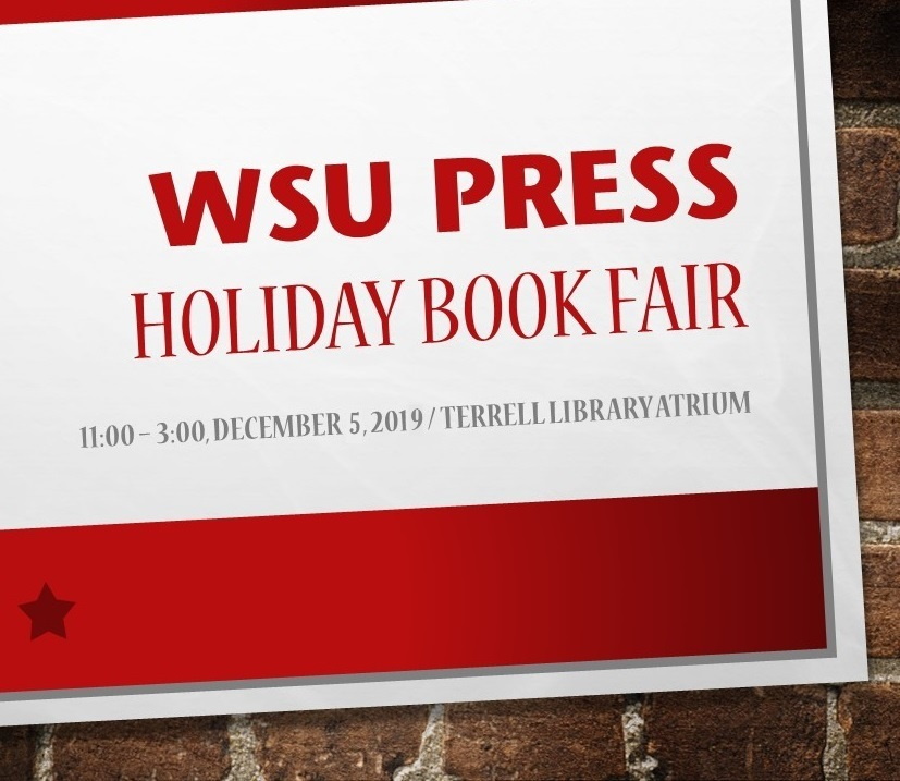 WSU Press Holiday Bookfair poster