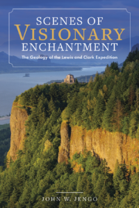 cover of Scenes of Visionary Enchantment, showing a small building on a tree-covered cliff