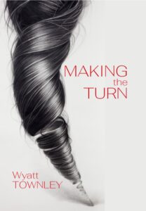 Cover of Making the Turn, with a stylized tornado illustration