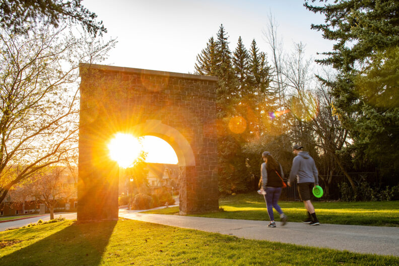 Arch on Pullman Campus