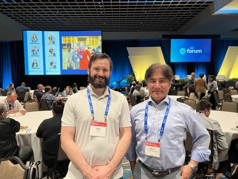 IR analysts at the AIR conference